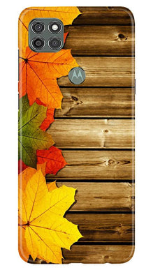 Wooden look3 Mobile Back Case for Moto G9 Power (Design - 61)