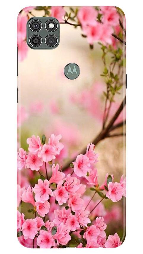 Pink flowers Case for Moto G9 Power