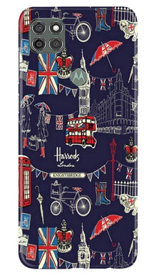Love London Mobile Back Case for Moto G9 Power (Design - 75)