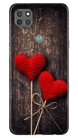 Red Hearts Case for Moto G9 Power