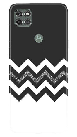 Black white Pattern2Case for Moto G9 Power