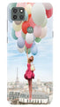 Girl with Baloon Case for Moto G9 Power