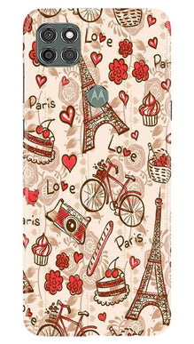 Love Paris Mobile Back Case for Moto G9 Power  (Design - 103)
