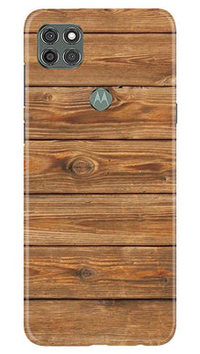 Wooden Look Mobile Back Case for Moto G9 Power  (Design - 113)