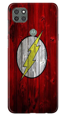 Flash Superhero Mobile Back Case for Moto G9 Power  (Design - 116)