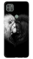 Dark White Lion Case for Moto G9 Power  (Design - 140)