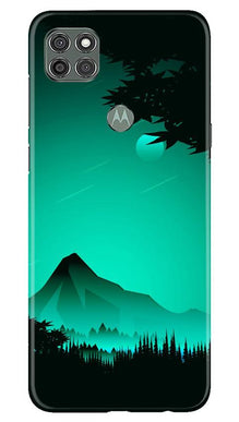 Moon Mountain Mobile Back Case for Moto G9 Power (Design - 204)