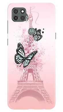Eiffel Tower Mobile Back Case for Moto G9 Power (Design - 211)