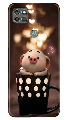 Cute Bunny Mobile Back Case for Moto G9 Power (Design - 213)