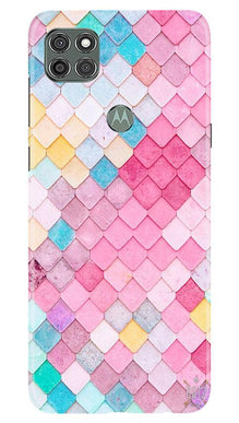 Pink Pattern Mobile Back Case for Moto G9 Power (Design - 215)