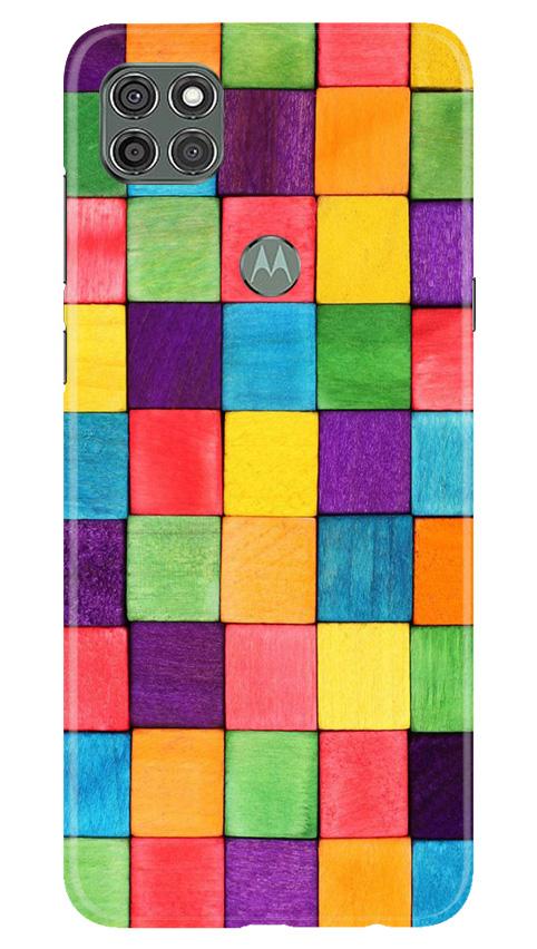 Colorful Square Case for Moto G9 Power (Design No. 218)