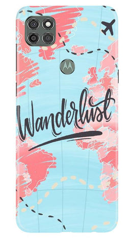 Wonderlust Travel Case for Moto G9 Power (Design No. 223)