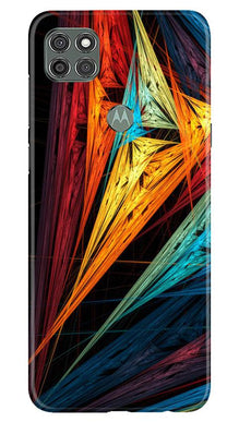 Modern Art Mobile Back Case for Moto G9 Power (Design - 229)