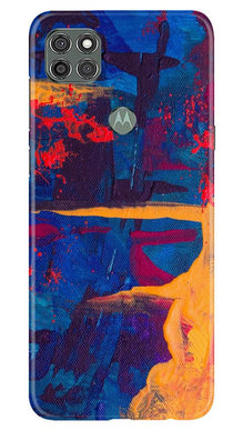 Modern Art Mobile Back Case for Moto G9 Power (Design - 238)