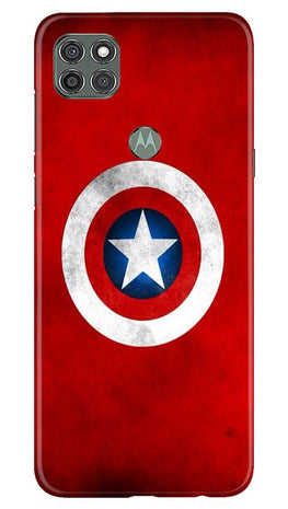 Captain America Case for Moto G9 Power (Design No. 249)