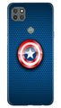Captain America Shield Case for Moto G9 Power (Design No. 253)