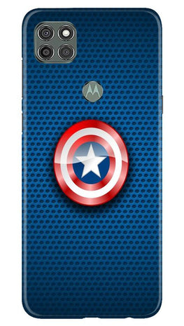 Captain America Shield Case for Moto G9 Power (Design No. 253)