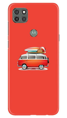 Travel Bus Mobile Back Case for Moto G9 Power (Design - 258)
