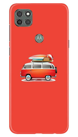 Travel Bus Case for Moto G9 Power (Design No. 258)