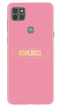 Girl Boss Pink Case for Moto G9 Power (Design No. 263)