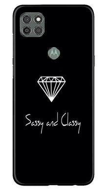 Sassy and Classy Mobile Back Case for Moto G9 Power (Design - 264)