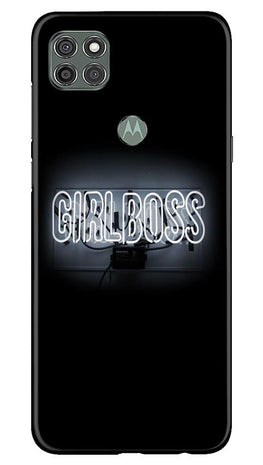 Girl Boss Black Case for Moto G9 Power (Design No. 268)