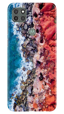 Sea Shore Mobile Back Case for Moto G9 Power (Design - 273)