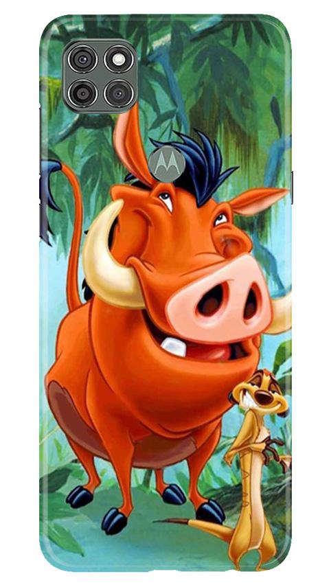 Timon and Pumbaa Mobile Back Case for Moto G9 Power (Design - 305)