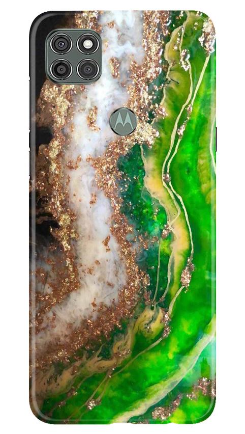 Marble Texture Mobile Back Case for Moto G9 Power (Design - 307)