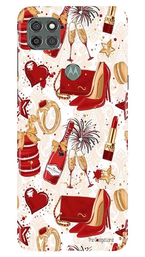 Girlish Mobile Back Case for Moto G9 Power (Design - 312)