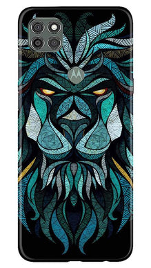 Lion Mobile Back Case for Moto G9 Power (Design - 314)