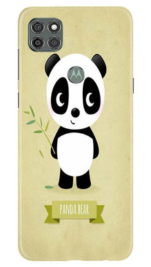 Panda Bear Mobile Back Case for Moto G9 Power (Design - 317)