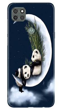 Panda Moon Mobile Back Case for Moto G9 Power (Design - 318)