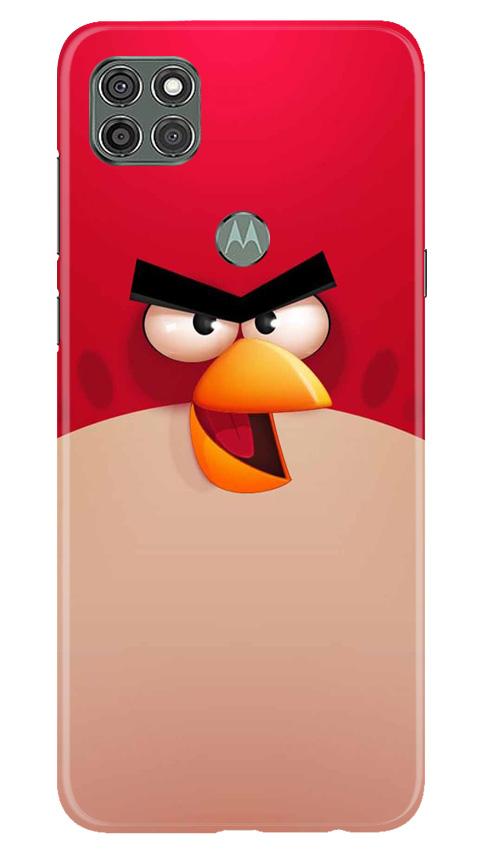 Angry Bird Red Mobile Back Case for Moto G9 Power (Design - 325)