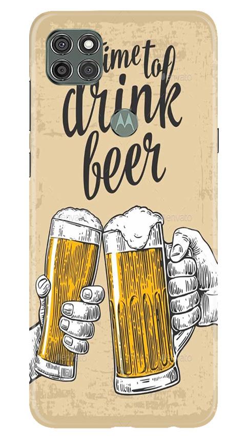 Drink Beer Mobile Back Case for Moto G9 Power (Design - 328)