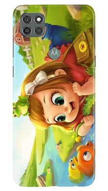Baby Girl Mobile Back Case for Moto G9 Power (Design - 339)