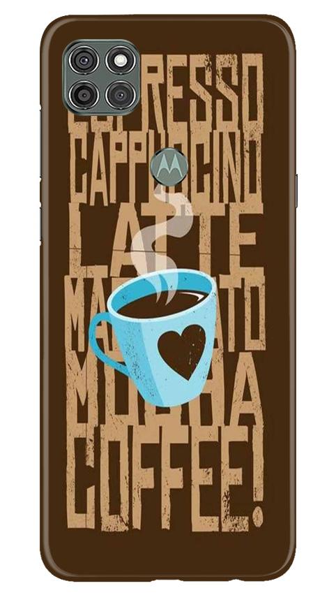 Love Coffee Mobile Back Case for Moto G9 Power (Design - 351)
