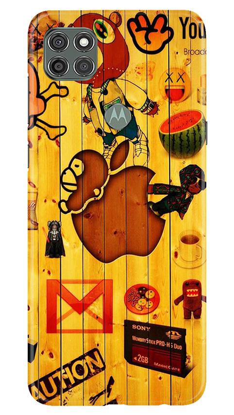 Wooden Texture Mobile Back Case for Moto G9 Power (Design - 367)