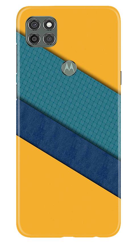 Diagonal Pattern Mobile Back Case for Moto G9 Power (Design - 370)