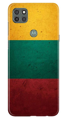 Color Pattern Mobile Back Case for Moto G9 Power (Design - 374)