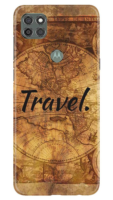 Travel Mobile Back Case for Moto G9 Power (Design - 375)
