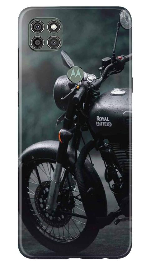 Royal Enfield Mobile Back Case for Moto G9 Power (Design - 380)