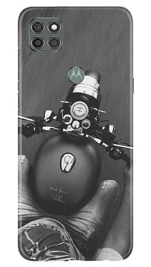Royal Enfield Mobile Back Case for Moto G9 Power (Design - 382)