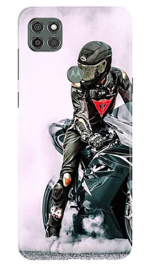 Biker Mobile Back Case for Moto G9 Power (Design - 383)