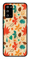 Leafs Design Metal Mobile Case for Samsung Galaxy Note 20   (Design No -14)