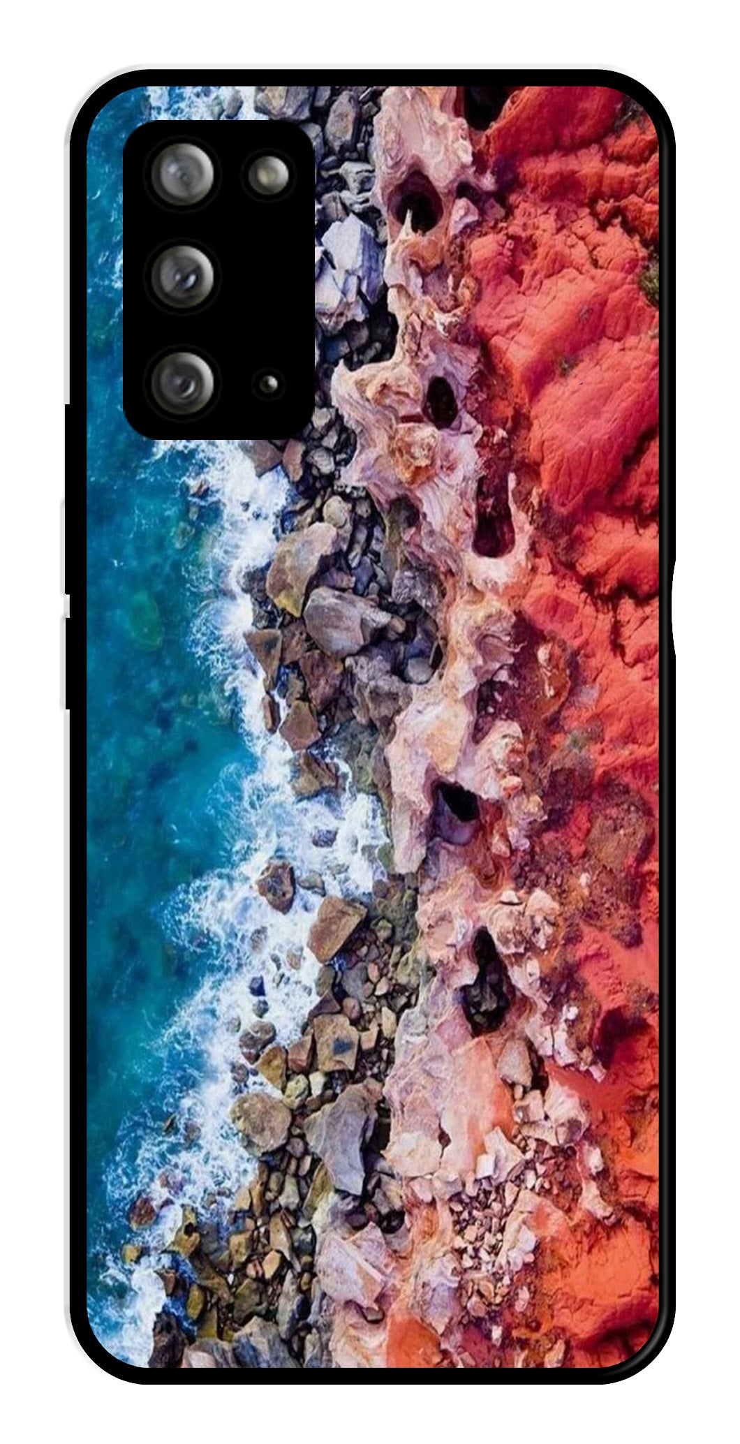 Sea Shore Metal Mobile Case for Samsung Galaxy Note 20   (Design No -18)