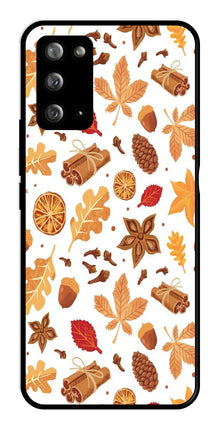 Autumn Leaf Metal Mobile Case for Samsung Galaxy Note 20