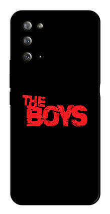 The Boys Metal Mobile Case for Samsung Galaxy Note 20