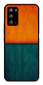 Orange Green Pattern Metal Mobile Case for Samsung Galaxy Note 20   (Design No -45)