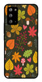 Leaves Design Metal Mobile Case for Samsung Galaxy Note 20   (Design No -51)